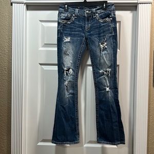 Miss me size 28 signature boot vintage denim jeans
